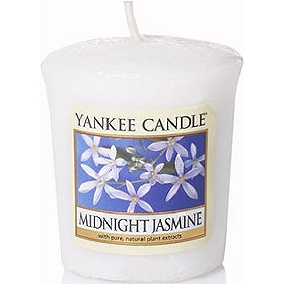 Yankee Candle Midnight Jasmine - Půlnoční jasmín vonná svíčka votivní 49 g