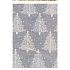 Ditipo Dárkový balicí papír 70 x 200 cm Vánoční Luxusní - stříbrný bílé stromky