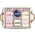 Baylis & Harding Lesní zvonek a Květinová louka tekuté tělové mýdlo 300 ml + sprchový krém 300 ml + mýdlo 150 g + krystalky do koupele 100 g + proutěný košík, kosmetická sada