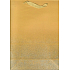 Ditipo Dárková papírová taška Glitter 26,4 x 13,6 x 32,7 cm zlatá