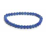 Bransoletka z Lapisu Lazuli elastyczna, kamień naturalny, koralik 5 - 6 mm / 16 - 17 cm, kamień harmonii