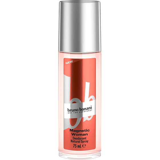 Bruno Banani Magnetic Woman dezodorant perfumowany szkło dla kobiet 75 ml