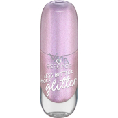 Essence Nail Colour Gel lakier do paznokci 58 Less Bitter More Glitter 8 ml