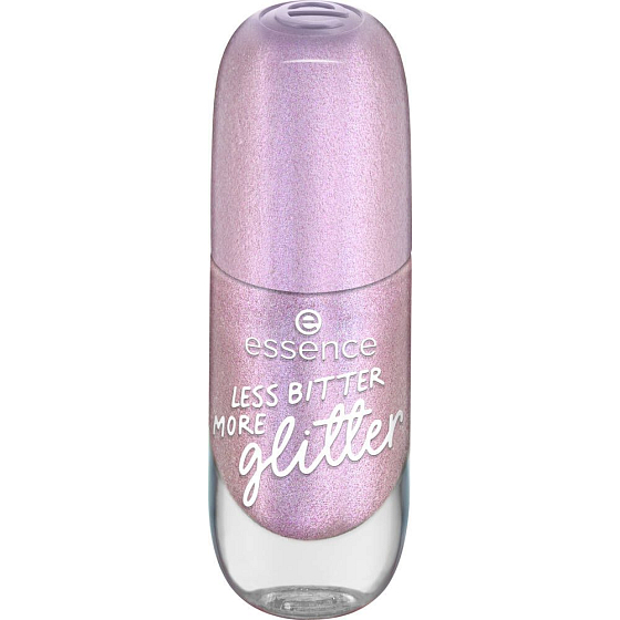 Essence Nail Colour Gel lakier do paznokci 58 Less Bitter More Glitter 8 ml