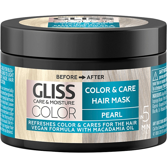 Gliss Color & Care maska pro blond a barvené vlasy 150 ml