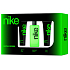 Nike Ultra Green Man toaletní voda 100 ml + voda po holení 75 ml + sprchový gel 75 ml, dárková sada pro muže
