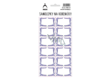 Arch Samolepky na kořenky Lawenda Bez názvu - k dodatečnému popisu (např. pro údaje, speciální koření) 0401 SK
