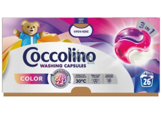 Coccolino Color 3w1 kapsułki do prania kolorowego 26 dawek 449,8 g
