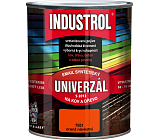 Industrol S2013 uniwersalny połysk farba wierzchnia na metal i drewno, 7551 pomarańczowa, 750 ml