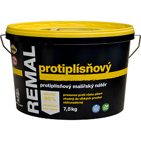 REMAL Farba przeciwgrzybowa przeciwko pleśni, 7,5 kg