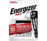 Energizer Max Alkaline AAA baterie mikrotužková, 4 ks