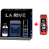 LA RIVE EXTREME STORY woda toaletowa 75 ml + dezodorant w sprayu 150 ml, zestaw prezentowy dla mężczyzn + Żel pod prysznic La Rive 2w1 Minie 250 ml DODATKOWO
