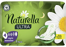Naturella podkładki dla kobiet Ultra night, 7 sztuk