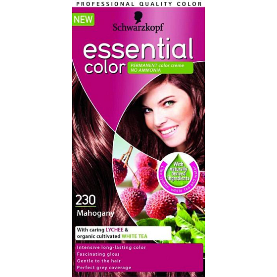 Schwarzkopf Essential Color dlouhotrvající barva na vlasy 230 Mahagonová