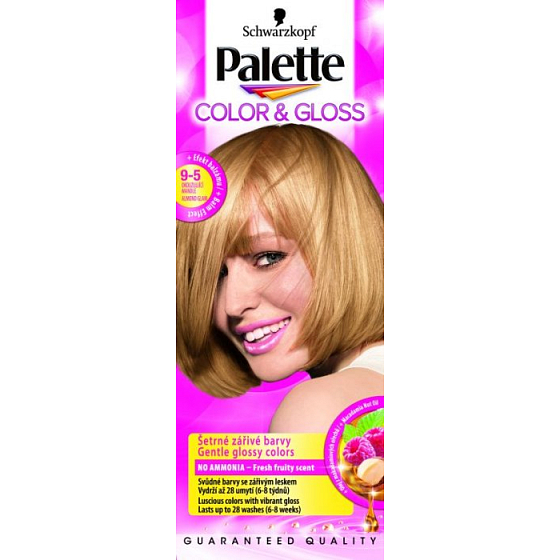 Schwarzkopf Palette Color & Gloss barva na vlasy 9 - 5 Okouzlující mandle