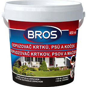 Bros zapachowy ogrodzenie przeciwko kretom, psom i kotom, 450 ml