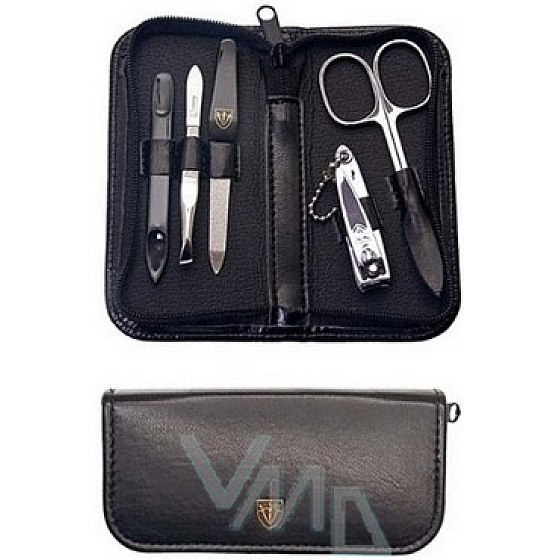 Kellermann 3 Swords Luxusní manikúra 5 dílná Articial Leather z vysoce kvalitní umělé kůže 5212 F N