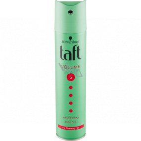 Taft Volume Mega Strong 5 mega mocna fixacja lak do włosów 250 ml