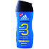 Adidas Sport Energy 3v1 sprchový gel na tělo, vlasy a tvář pro muže 250 ml