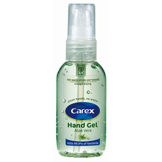 Carex Aloe Vera antibaktriální gel na ruce 50 ml