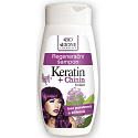Bione Cosmetics Keratin & Chinin regeneracyjny szampon dla wszystkich typów włosów 260 ml