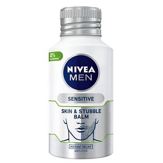 Nivea Men Sensitive balzám pro citlivou pleť a strniště 125 ml