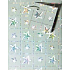 Nekupto Dárková papírová taška hologram 14 x 11 x 6,5 cm Vánoční, stříbrná 016 02 GS