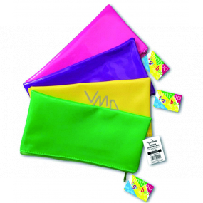 Donau Gimboo školní pouzdro se zipem PVC zelené omyvatelné 21,5 x 11 cm Donau Gimboo školní pouzdro se zipem PVC zelené omyvatelné 21,5 x 11 cm