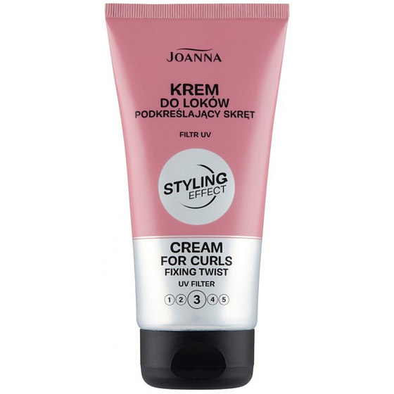 Joanna Styling Effect Cream For Curls krém na zvýraznění loken a kadeří 150 g