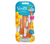 Gillette Venus Riviera maszynka do golenia 3 ostrza, 3 sztuki dla kobiet