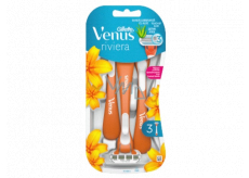 Gillette Venus Riviera maszynka do golenia 3 ostrza, 3 sztuki dla kobiet
