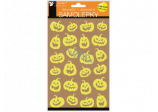Naklejki Halloween świecące w ciemności uśmiechnięte dni 14 x 25 cm