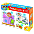 Baby Genius 3v1 Aktivity edukativní hra 40 dílků, doporučený věk 1+