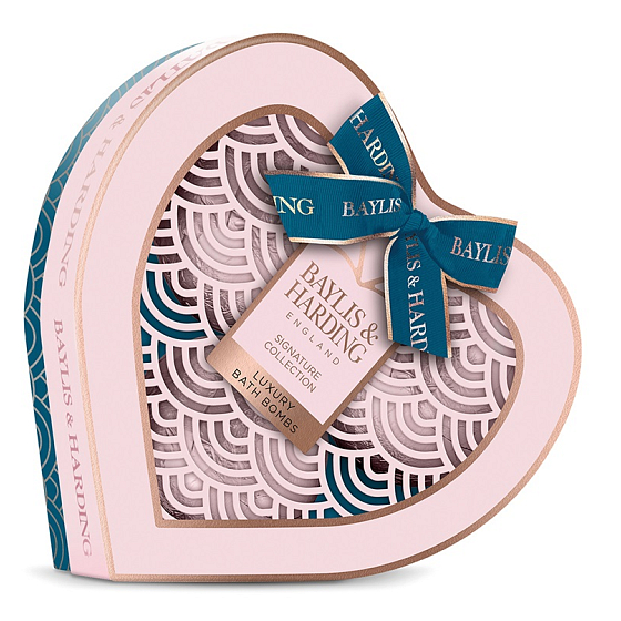 Baylis & Harding Jojoba, wanilia i olej migdałowy bomba musująca 3 x 120 g, zestaw kosmetyków dla kobiet