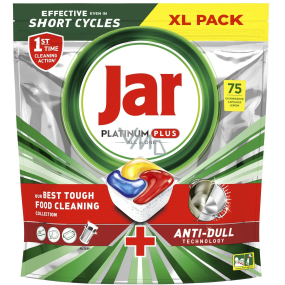 Kapsuły Jar Platinum Plus do zmywarki 75 sztuk Kapsuły Jar Platinum Plus do zmywarki 75 sztuk