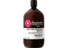 The Doctor Health & Care Keratin + Arginine + Biotin Maximum Energy keratynowy szampon do wzmocnienia i blasku włosów 946 ml