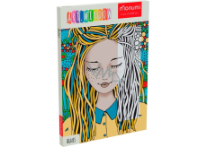 Monumi Teens Agnes kreatywny obrazek do kolorowania w ramie 38,5 x 1,5 x 27 cm