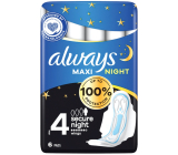 Always Classic Maxi Night wkładki higieniczne z skrzydełkami 6 sztuk