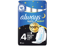 Always Classic Maxi Night wkładki higieniczne z skrzydełkami 6 sztuk