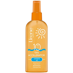 Lirene SC SPF10 Przyspieszacz opalania z olejem karotenowym 150 ml
