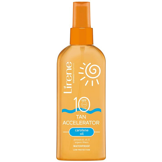 Lirene SC SPF10 Przyspieszacz opalania z olejem karotenowym 150 ml