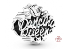 Charm Srebrna 925 Królowa balu, koralik na bransoletkę symbol