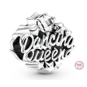 Charm Srebrna 925 Królowa balu, koralik na bransoletkę symbol