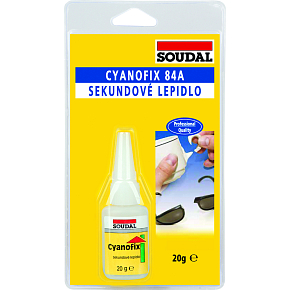 Soudal Cyanofix 84A klej natychmiastowy, 20 g