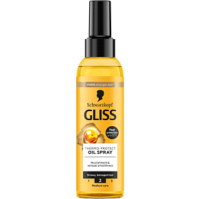 Gliss termoochranný olejový sprej na vlasy 150ml