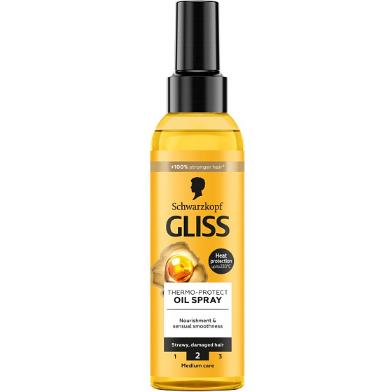 Gliss termoochranný olejový sprej na vlasy 150ml