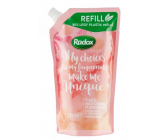 Radox Care + Moisturise Heřmánek a jojobový olej antibakteriální tekuté mýdlo náhradní náplň 500 ml