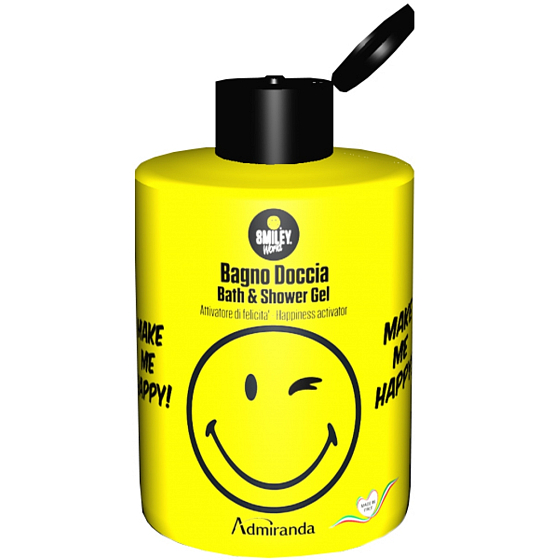 Smiley World Yellow koupelový a sprchový gel pro děti 300 ml