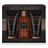 Baylis & Harding Men Černý pepř a Ženšen tekuté mýdlo na tělo i vlasy 300 ml + balzám po holení 200 ml + sprchový gel 200 ml, kosmetická sada pro muže