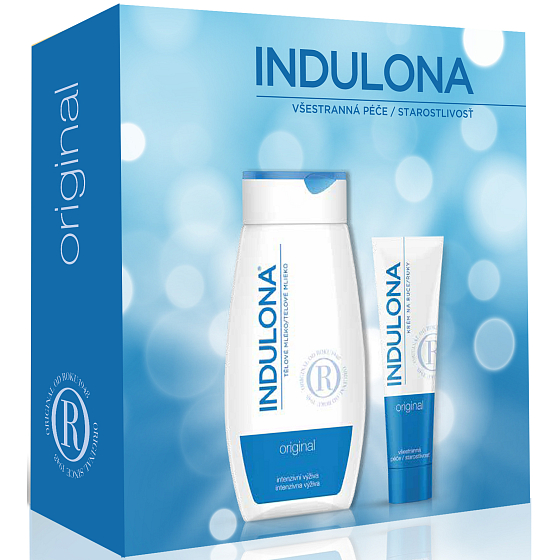 Indulona Original krém na ruce 85 ml + tělové mléko 250 ml, kosmetická sada